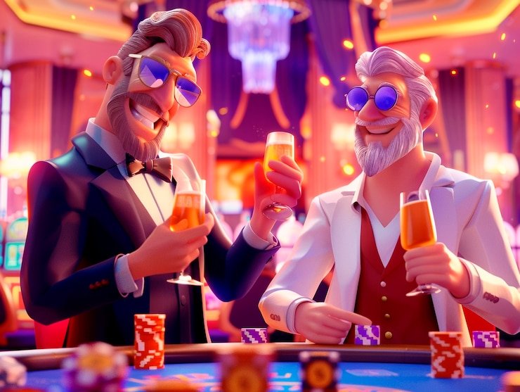 Ilustrasi pengamanan akun dengan fitur keamanan terkini pada platform live casino