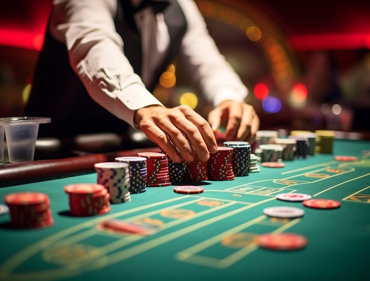 Pemain memasang taruhan di perangkat mobile dengan tampilan odds dan pertandingan olahraga yang jelas